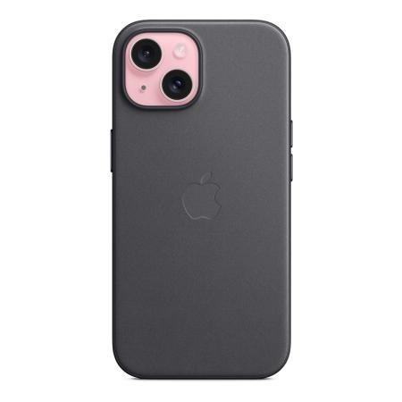 Чехол FineWoven Case для Apple iPhone 15 с MagSafe Black, черный Чехол FineWoven Case для Apple iPhone 15 с MagSafe Black, черный