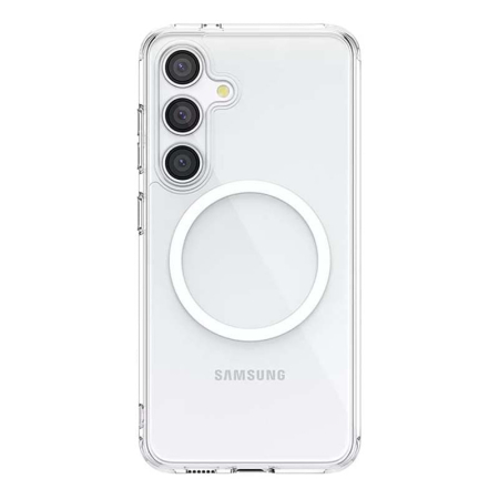 Чехол для Samsung Galaxy S24 с MagSafe Keephone X-Crystal Прозрачный