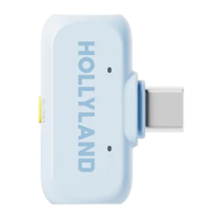 Микрофон Hollyland Lark A1 Combo Blue, синий