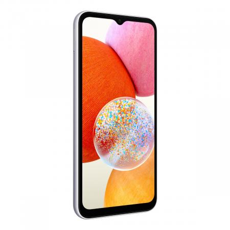 Samsung Galaxy A14 (2023) 6/128Gb Silver, серебряный