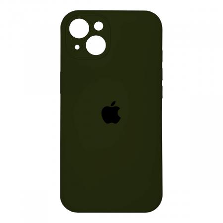 Чехол Silicone Case v2 для Apple iPhone 13 Темно-зеленый