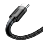 USB кабель Baseus Cafule Cable разъем Type-C (CATKLF-BG1) Черный