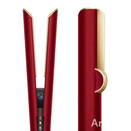 Выпрямитель для волос Dyson AirStrait HT01 (Global) Red Velvet/Gold, красный/золотой