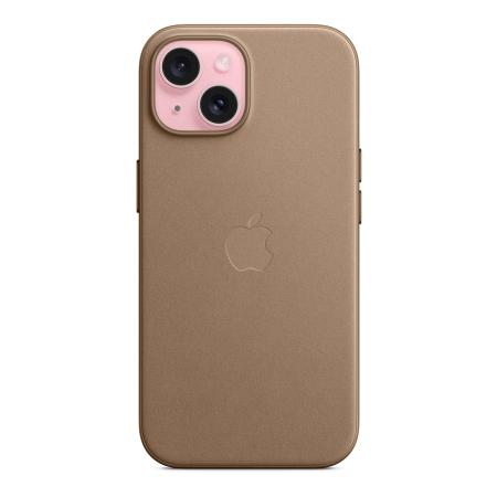 Чехол FineWoven Case для Apple iPhone 15 с MagSafe Taupe, бежевый Чехол FineWoven Case для Apple iPhone 15 с MagSafe Taupe, бежевый