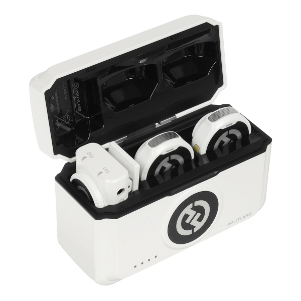 Микрофон Hollyland Lark M2 Combo White, белый