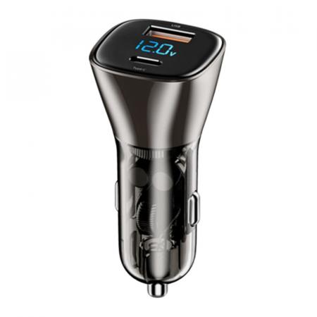 Автомобильное зарядное устройство WiWU Car Charger (PC500) Серый