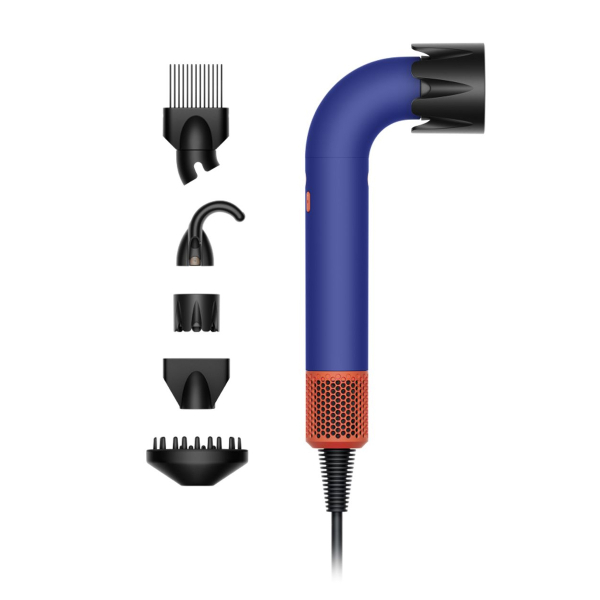 Фен Dyson Supersonic R Pro HD18 (Global) Vinca Blue/Topaz Orange, синий/оранжевый