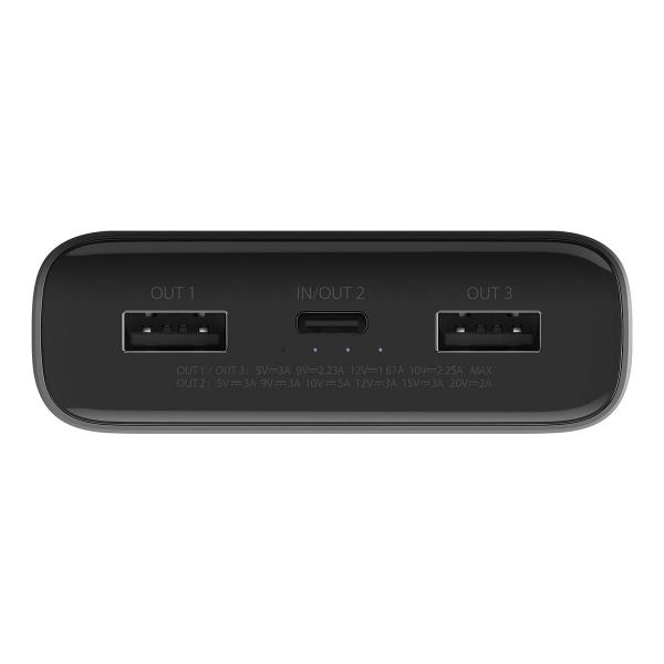 Внешний аккумулятор Xiaomi Power Bank Fast Charge 50W MAX 20000mAh (PB200SZM) Черный