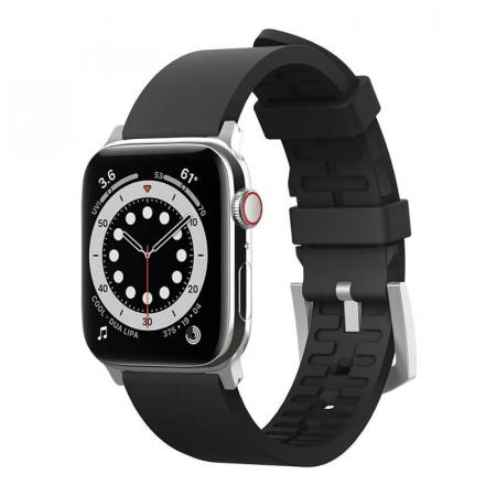 Ремешок Elago для Apple Watch 38/40/41 мм Sport Rubber strap (EAW-BAND-40BK) Черный