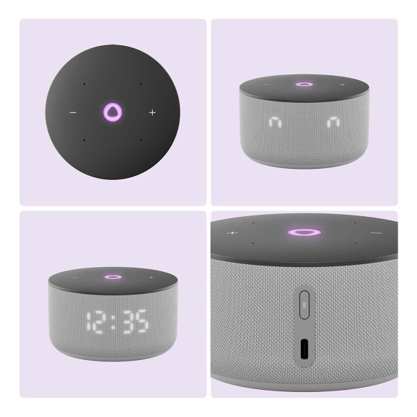 Умная колонка Яндекс.Станция Мини 3 (с часами) Серый