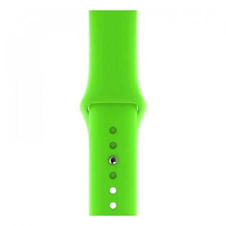 Силиконовый ремешок COTEetCI Silicone Sport Band для Apple Watch 38/40 мм Green, зеленый