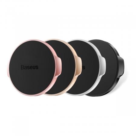 Автодержатель магнитный на липучке Baseus (SUER-C01) Черный
