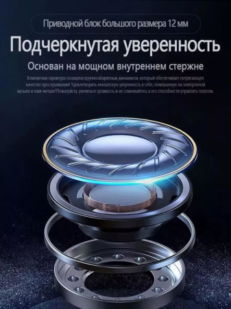 Наушники беспроводные JBL T280 TWS X2 Black, чёрный