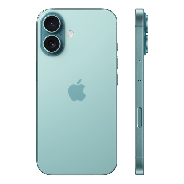 Apple iPhone 16 128Gb Dual SIM Teal, бирюзовый