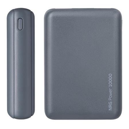 Внешний аккумулятор Deppa NRG Power 10000mAh, 2.1A, 2xUSB (33550) Черный