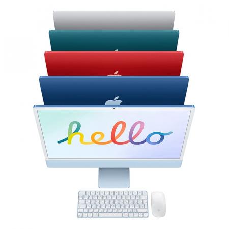 Apple iMac 24" (M1 8C CPU, 8C GPU, 2021) Retina 4,5K, 8/256Gb SSD (MGPM3) Pink, розовый Apple iMac 24" (M1 8C CPU, 8C GPU, 2021) Retina 4,5K, 8/256Gb SSD (MGPM3) Pink, розовый