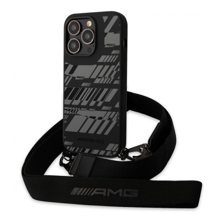 Чехол AMG для iPhone 14 Pro Max CG Mobile Liquid silicone Expressive graphic Hard + Ремешок (AMHCP14X2SSDK) Черный Чехол AMG для iPhone 14 Pro Max CG Mobile Liquid silicone Expressive graphic Hard + Ремешок (AMHCP14X2SSDK) Черный