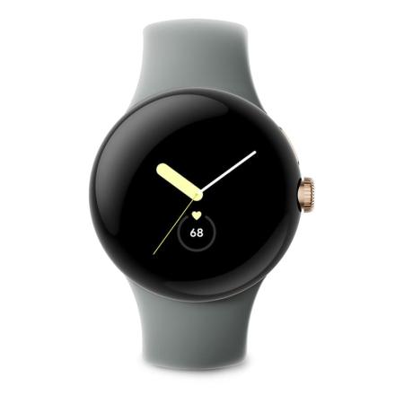 Часы Pixel Watch, 41 мм, LTE + Wi-Fi, Champagne Gold/Hazel, золотой