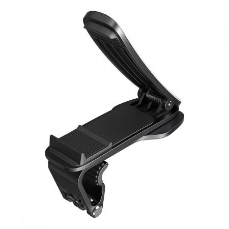 Автомобильный держатель Baseus Big Mouth Pro Car Mount (SUDZ-A01) Черный Автомобильный держатель Baseus Big Mouth Pro Car Mount (SUDZ-A01) Черный