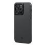 Противоударный чехол для iPhone 14 Pro Max Pitaka MagEZ Pro 3 кевлар (арамид) (KI1401PMP) Черно-серый Противоударный чехол для iPhone 14 Pro Max Pitaka MagEZ Pro 3 кевлар (арамид) (KI1401PMP) Черно-серый