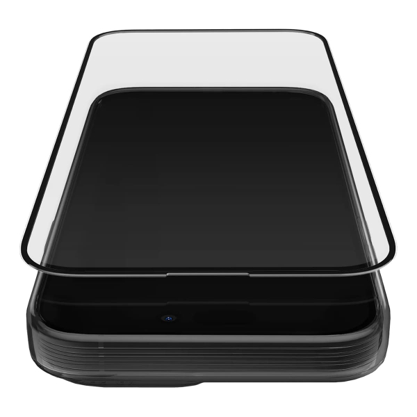 Защитное стекло для iPhone 16 UNIQ OPTIX Matte (+installer), Clear/Black