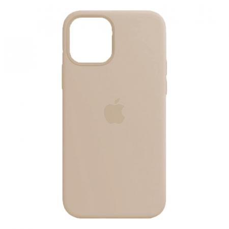 Чехол Silicone Case для Apple iPhone 12/12 Pro Beige, бежевый Чехол Silicone Case для Apple iPhone 12/12 Pro Beige, бежевый