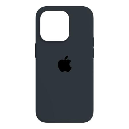 Чехол Silicone Case MagSafe для Apple iPhone 14 Pro Midnight, черный Чехол Silicone Case MagSafe для Apple iPhone 14 Pro Midnight, черный