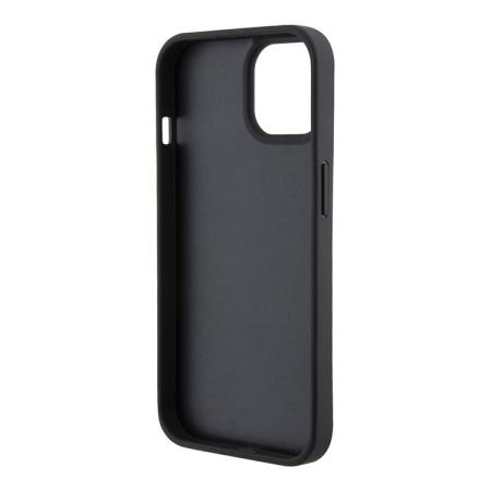 Чехол Karl Lagerfeld для iPhone 15 Cardslot PU Saffiano RSG 3D rubber logo Hard (KLHCP15SSAPRSGK) Черный Чехол Karl Lagerfeld для iPhone 15 Cardslot PU Saffiano RSG 3D rubber logo Hard (KLHCP15SSAPRSGK) Черный