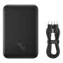 Внешний аккумулятор Baseus 6000mAh Magnetic Mini Air Wireless Fast Charge Cluster 20W (P10059002113-00) Чёрный