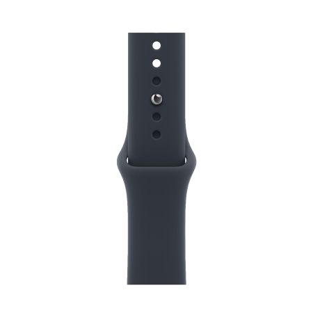 Apple Watch Series 12, 42 мм корпус из алюминия цвета «Space Gray», ремешок Sport Band размера M/L цвета «Navy Blue»