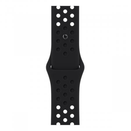 Apple Watch Nike Series 8, 41 мм корпус из алюминия цвета «Midnight», ремешок Nike Sport Band размера S/M цвета «Black/Black»