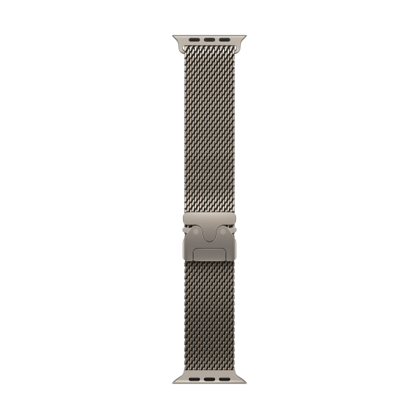 Apple Watch Ultra 3 (2025), 49 мм корпус из титана цвета «Natural», ремешок Titanium Milanese Loop размера L цвета «Natural» Apple Watch Ultra 3 (2025), 49 мм корпус из титана цвета «Natural», ремешок Titanium Milanese Loop размера L цвета «Natural»