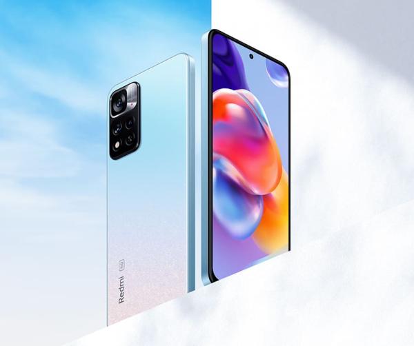 Xiaomi Redmi Note 11 Pro + 8/128Gb Star Blue, голубой