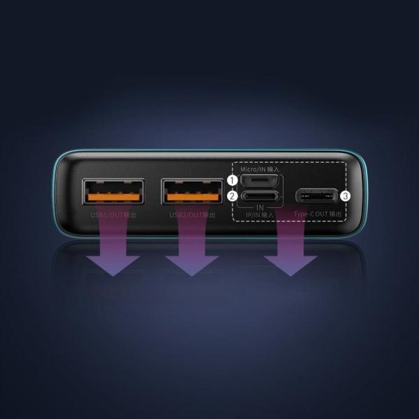 Аккумулятор Baseus Adaman Metal PD3.0+QC3.0 20000mAh PPAD070101 (PPADM20S) Черный