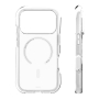 Чехол для iPhone 17 Pro Max с MagSafe VLP Bubble Case Белый