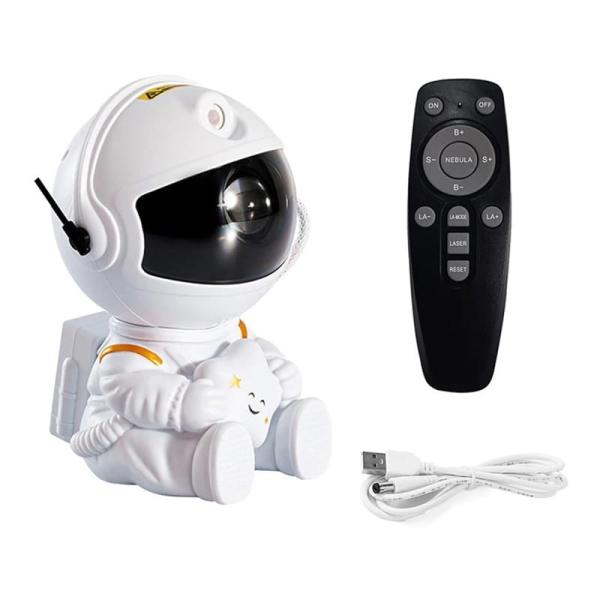 Проектор звездного неба Астронавт (HR-F3) Белый