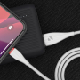 Дата-кабель Deppa Ceramic USB - Lightning, 1 м (72291) Белый