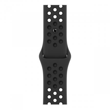 Apple Watch Nike Series 7, 41 мм корпус из алюминия цвета «тёмная ночь», спортивный ремешок Nike цвета «антрацитовый/чёрный» Apple Watch Nike Series 7, 41 мм корпус из алюминия цвета «тёмная ночь», спортивный ремешок Nike цвета «антрацитовый/чёрный»