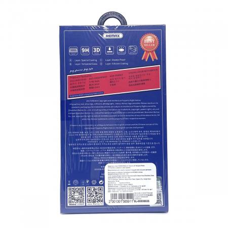 Стекло для iPhone 11 Pro/X/XS REMAX 3D (GL-27) Чёрный