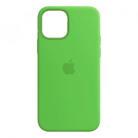 Чехол Silicone Case для Apple iPhone 12/12 Pro Mint, мятный