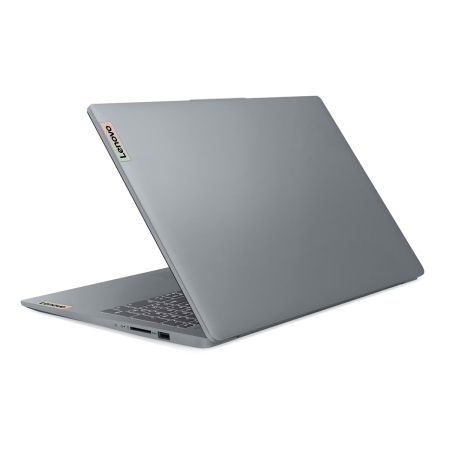 Ноутбук 15.6" Lenovo IdeaPad Slim 3 15AMN8 (82XQ013FFE) AMD Ryzen 5 7520U, 16Gb DDR5, SSD 512Gb, AMD Radeon Graphics, TN, Full HD, Без ОС Cерый
