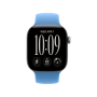 Apple Watch Series 12, 42 мм корпус из алюминия цвета «Space Gray», ремешок Solo Loop цвета «Wildflower Blue»