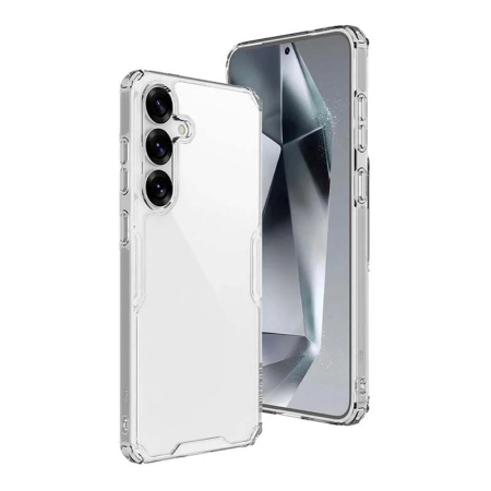 Чехол для Samsung Galaxy S25 Plus с защитой камер Прозрачный