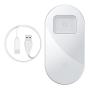 Беспроводное зарядное устройство Baseus 2в1 Simple Wireless Charger (BS-W508 WXJK-C02) White, белый Беспроводное зарядное устройство Baseus 2в1 Simple Wireless Charger (BS-W508 WXJK-C02) White, белый