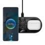 Беспроводное зарядное устройство Baseus Digital LED Display 2in1 Wireless Charger 20W с кабелем USB For type-C 3A 1m BS-W528 (WXSX010101) Black, черный Беспроводное зарядное устройство Baseus Digital LED Display 2in1 Wireless Charger 20W с кабелем USB For type-C 3A 1m BS-W528 (WXSX010101) Black, черный