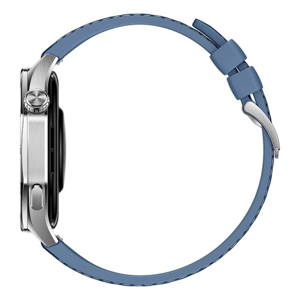 Часы HUAWEI Watch GT 5 Silver, 46 мм, цвет корпуса серебряный, цвет ремешка синий