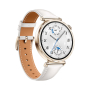 Часы HUAWEI Watch GT 5 Gold, 41 мм, цвет корпуса золотистый, цвет ремешка белый