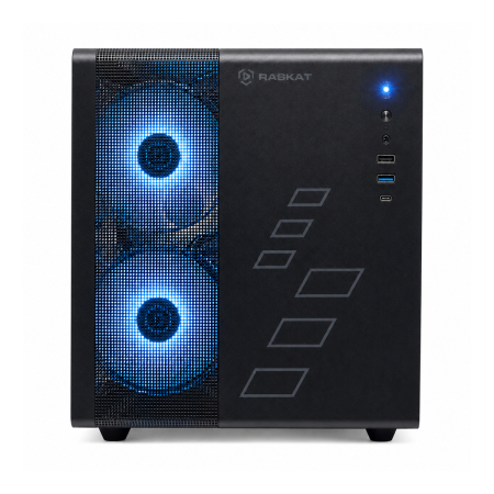 Игровой ПК Raskat Strike 520, AMD Ryzen 5 7500F, NVIDIA RTX 5060 8Gb, 32Gb DDR5, 1Tb SSD, Чёрный