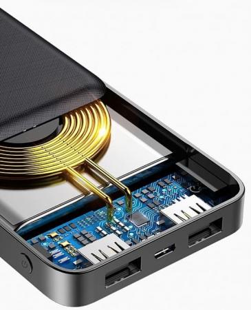 Беспроводное зарядное устройство Baseus Wireless Charger Pad Desktop Holder (WXHSD-01) Black, черный