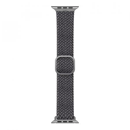 Ремешок UNIQ для Apple Watch 38/40/41 мм ASPEN Strap Braided (40MM-ASPGRY) Серый Ремешок UNIQ для Apple Watch 38/40/41 мм ASPEN Strap Braided (40MM-ASPGRY) Серый
